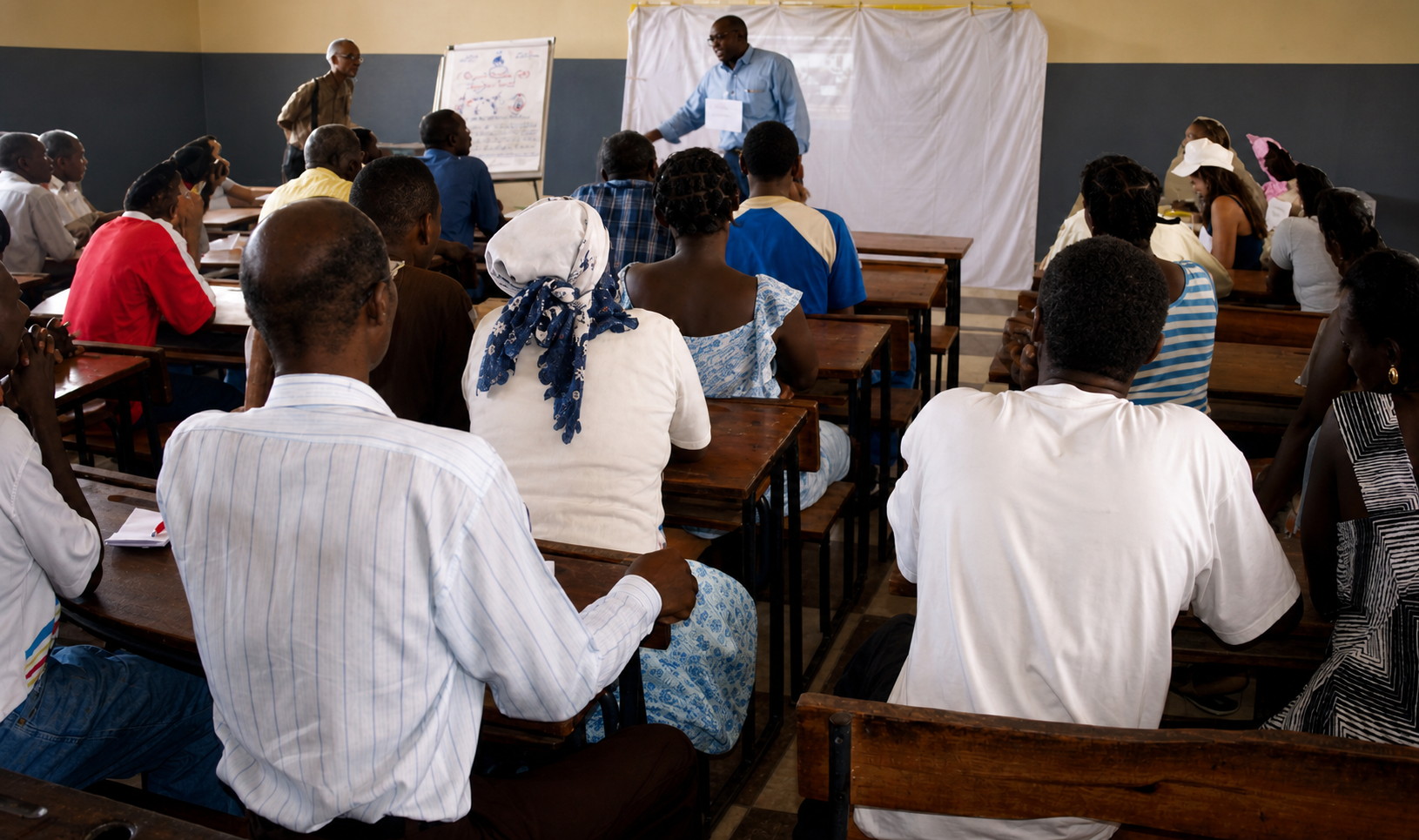 Capacity-building workshop with adult participants